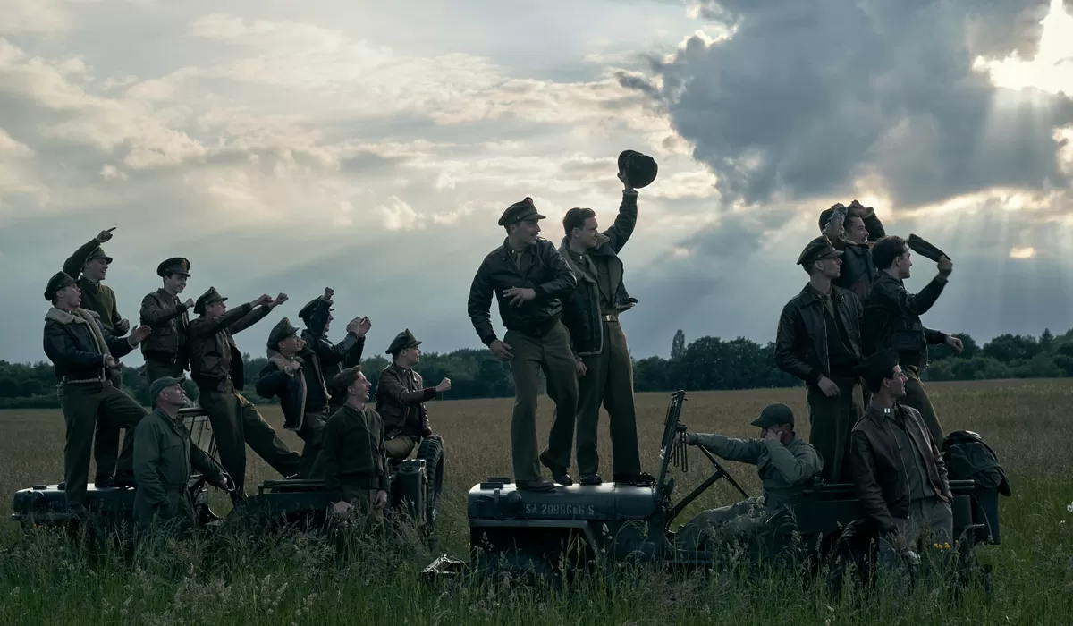 Mestres do Ar é a série irmã de Band of Brothers produzida por Spielberg