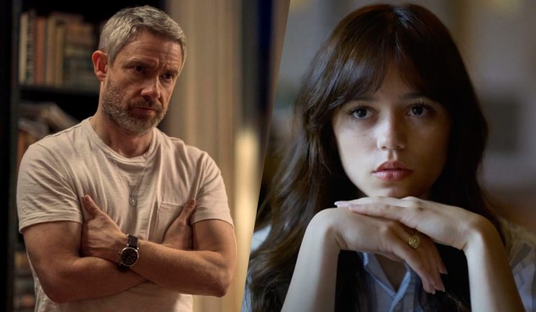 A Garota de Miller: Qual a diferença de idade entre Martin Freeman e Jenna Ortega?